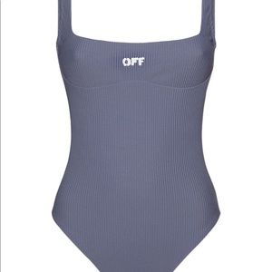 Authentic Off-White Medium-Grey swimsuit
